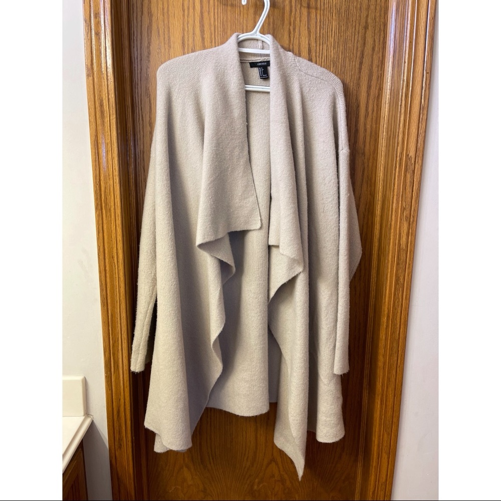 Draped Front Cardigan